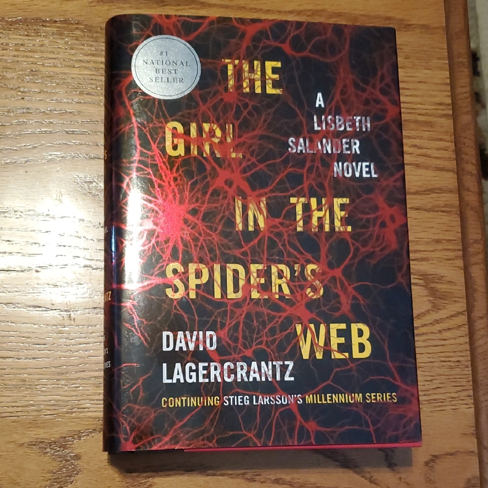 The Girl in the Spider's Web Book 6th Printing by David Lagercrantz (Hardcover)